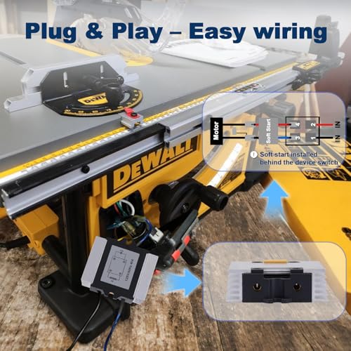 Accessoire d'outils électriques de démarrage progressif 40A en aluminium - 5