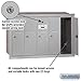Salsbury Industries 3505ARU Recessed Mounted Vertical Mailbox with 5 Doors and USPS Access, Aluminum