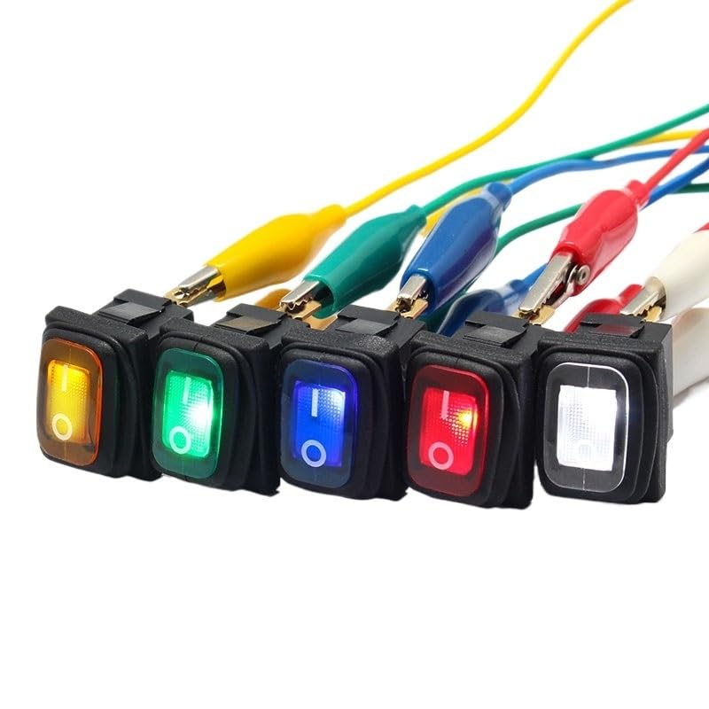 CZKE Kcd1-101 3 pins mini on off seal waterproof rocker switch in