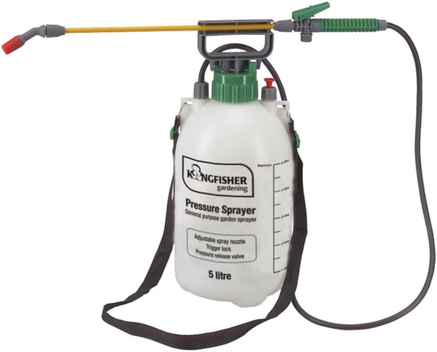 Kingfisher PS4003 Pump Action Pressure Garden Sprayer,5 Litre