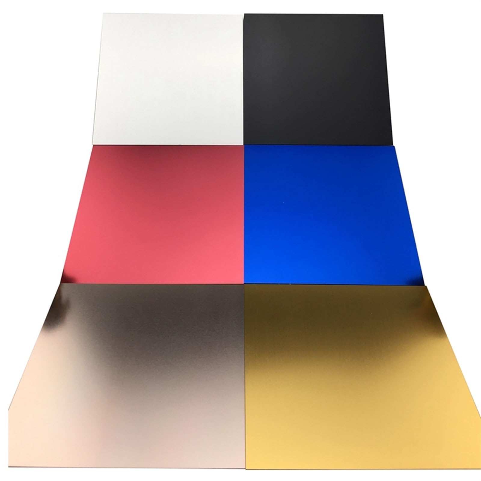 Plaques Aluminium Anodisé 100x100 Mm Ép. 0.5/1.0 Mm – Gravure Laser, 6 Couleurs, Alliage 1050/5052