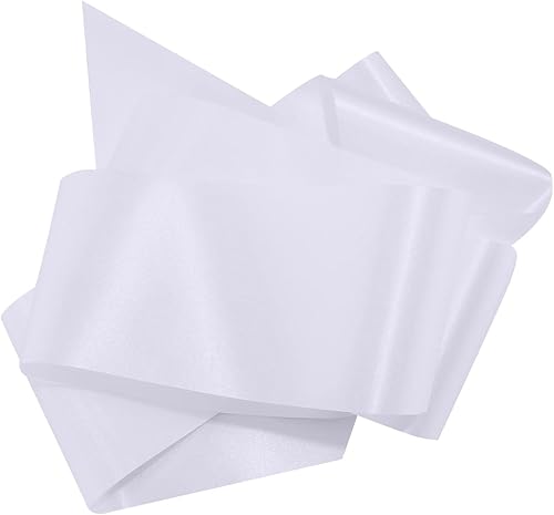 Miniatura 7 de CIEHER Paquete de 2 bandas blancas de satén en blanco, banda de satén para novia, banda personalizada, banda de graduación, banda para la corte de