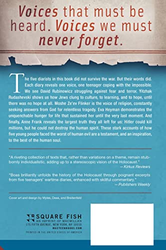 We Are Witnesses: Five Diaries of Teenagers Who Died in the Holocaust
