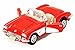 1959 Chevy Corvette Convertible, Red - Showcasts 73216 - 1/24 Scale Diecast Model Car, but NO Box