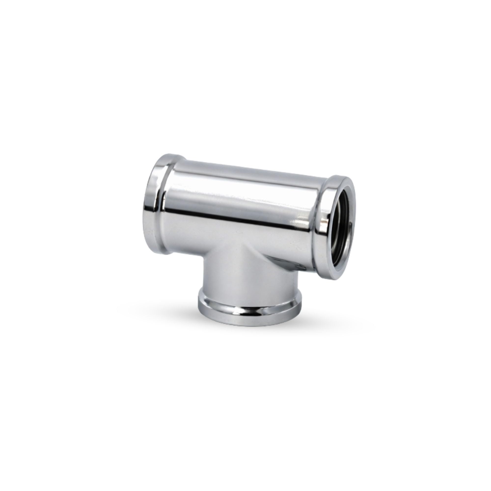 KI 1/2-Inch Brass Chrome Plated CP Tee with Internal Thread - Durable Tee Fitting for Plumbing Projects-image-5