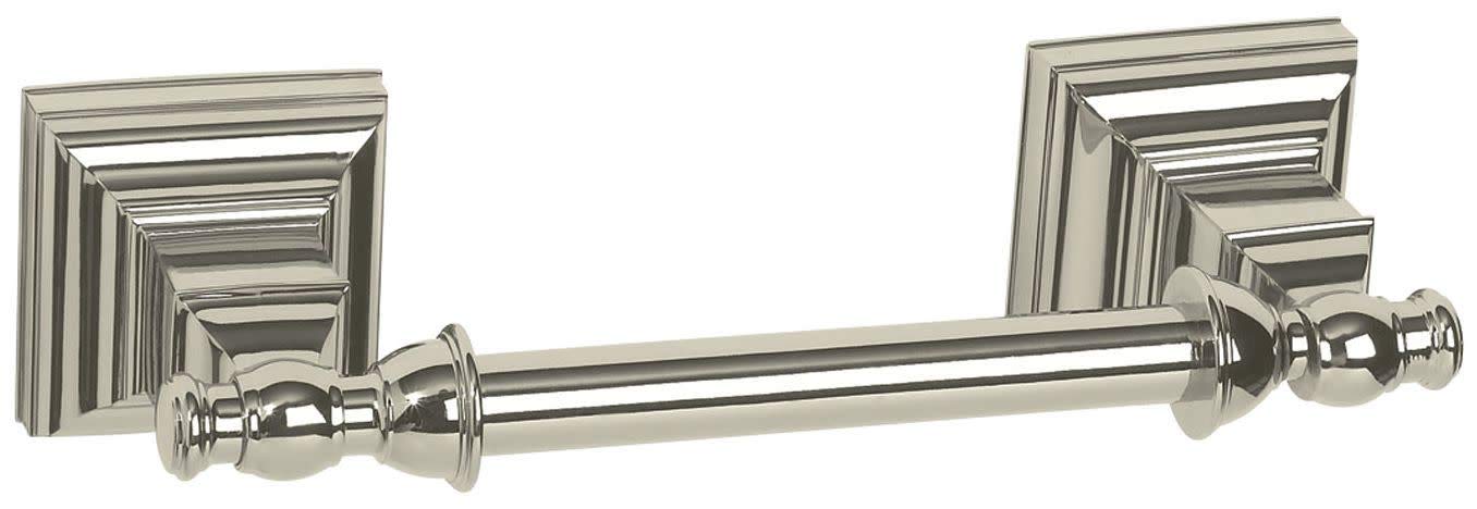Amerock BH26517PN Markham Pivoting Double Post Tissue Roll Holder in Polished Nickel