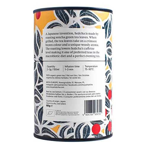 Moya Tè Verde Biologico Bancha Hojicha | 60 g | il...