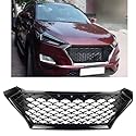 GUOLEIOO Auto Vordere Stoßstange Kühlergrill für Hyundai Tucson 2019-2020, KüHlergrill Front Ersatz Hauben/Sport Kühlergrill