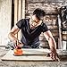 TACKLIFE 5-Inch Random Orbit Sander, 6 Variable Speed 13000RPM Electric Sander, 10 Pcs Sandpapers, 3 Polishing Kit, Efficient Dust Collection System for Sanding, Finishing, Polishing Wood-PRS02A