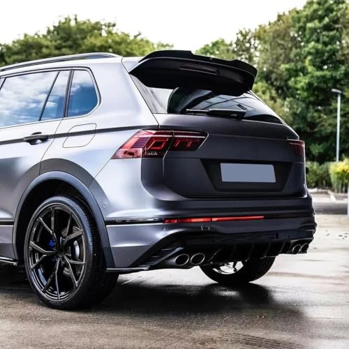 Difusor trasero VW Tiguan 2017-2024: spoiler parachoques y divisor Rline 2
