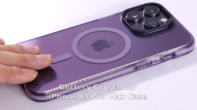 JUESHITUO for iPhone 14 Pro Max Case Magsafe with Screen Protector