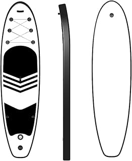 Inflatable Stand Up Paddle Board, 10.5'x32"x6'' Yoga Board With SUP Accessories, Backpack, Adjustable Paddle, Removable Fins, Safety Ankle Leash, Pump, Standing Boat