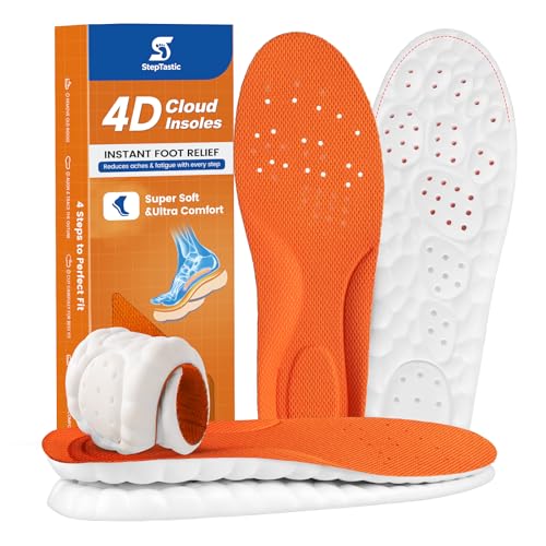 StepTastic 4D Cloud Memory Foam Insoles