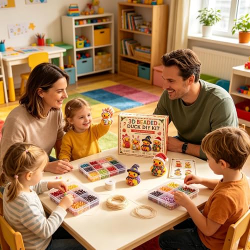 Kit con abalorios de animales con instrucciones para adolescentes 3