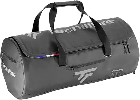 Amazon.com | Tecnifibre Team Dry Duffle Racket Sport Bag, Black