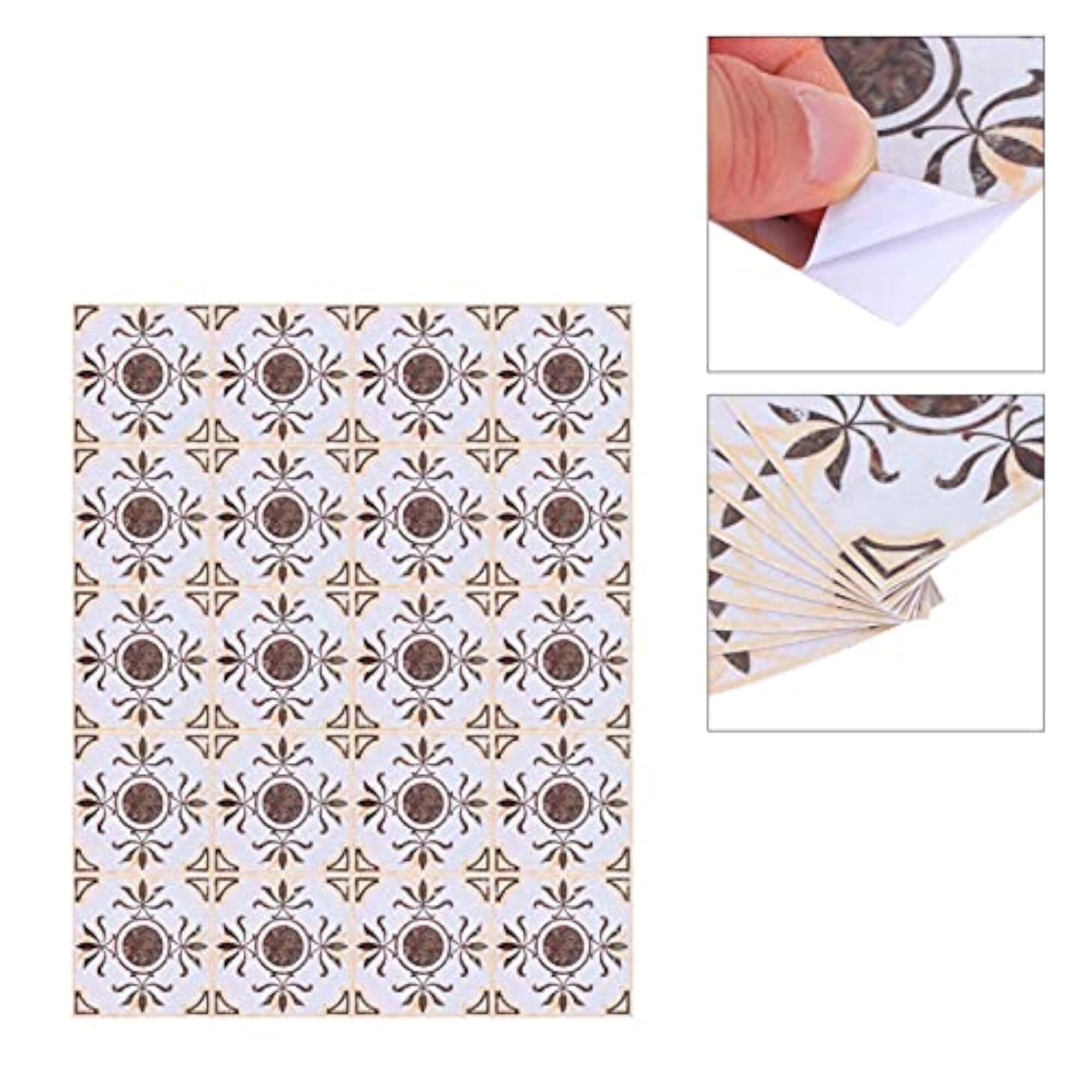 Diagonal Tile Sticker for Stylish Home Decor