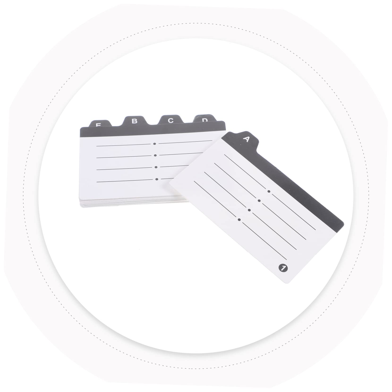 NUOBESTY Visitenkartenbox Einfacher Abs Karten mit 1000 aus Kapazität und Transparente Robuster Kartenorganisator Eleganter Kartenhalter für Büro Professionellen Schreibtisch