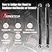 HZGEBTECH 4Pcs Shocks Struts Set Front and Rear Struts and Shocks Complete Assembly Replace fits Mazda 3 2018 2017 2016 2015 2014