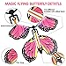 LOMIMOS 20PCS Flying Butterfly, Magic Wind Up Butterfly Toy Gift for Kids Surprise Explosion Box Wedding Birthday Party Book Greeting Card(20 Styles)