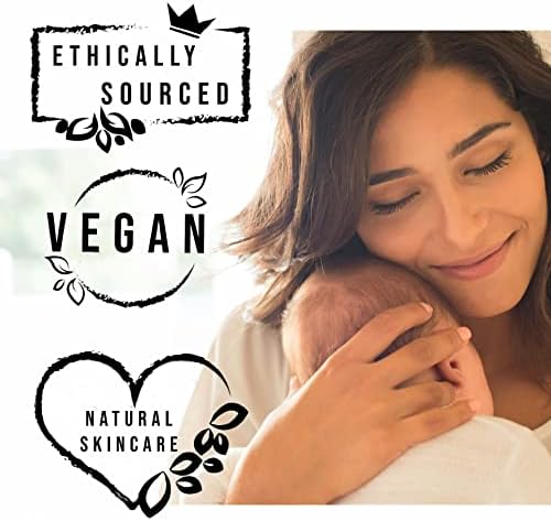 BUSHBABY Natural Vegan Mum and Baby Pamper Kit, Ethically Sourced Pregnancy Gifts for Mum Expecting, New Mummy to be Shower Gift Hamper, Mom Maternity Pampering Present Bundle (Sausage Dog)
