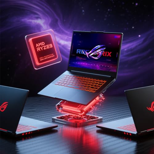 Image of ASUS 2025 ROG Strix G16 Gaming Laptop, 16 inch FHD 165Hz Display, 16-Core AMD Ryzen 9 8940HX, RTX 5070 Ti (TGP 140W), MUX Switch, Window 11, w /Mouse pad (16GB RAM | 1TB PCIe SSD)