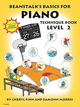 Paperback Beanstalk's Basics for Piano: Technique Book Book 2 Book