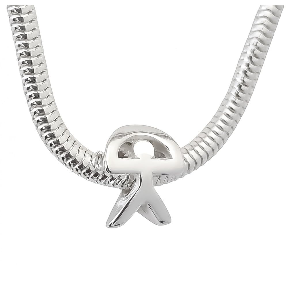 Abalorio Amulette Indalo Charm en argent sterling 925, 12 x 9 mm. Chaîne non incluse.