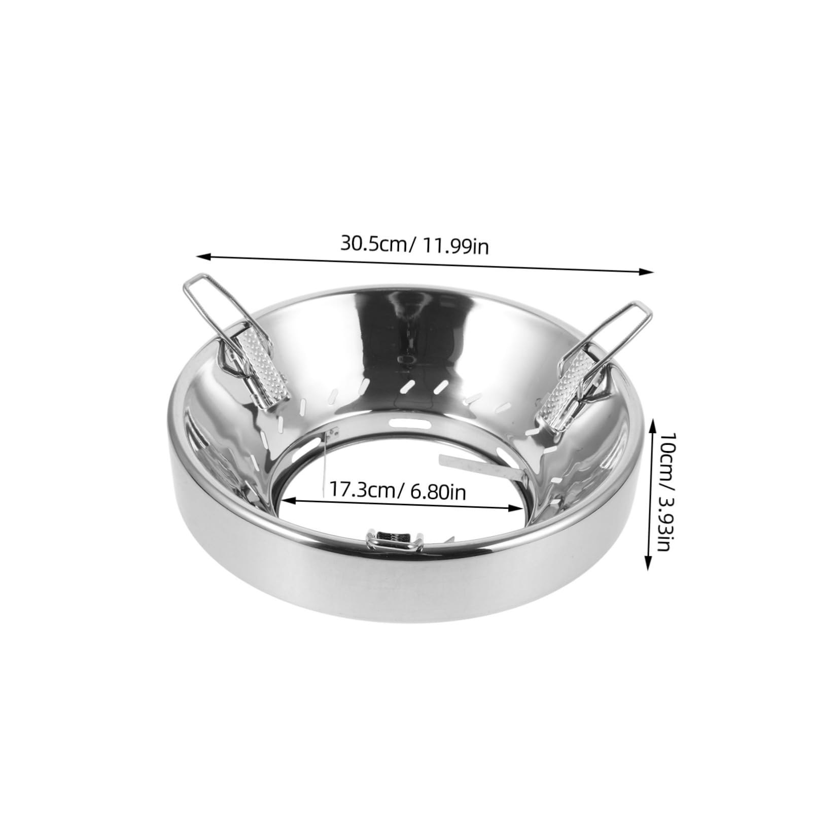 VILLCASE Supporto Per Pentole Antivento Per Gas Supporto Per Wok Sottopentola Per Piano Cottura Staffa Per Gas