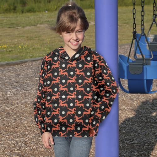 Motorcycle Motor Tire Tracks Pattern Youth Hoodie Sweatshirt4