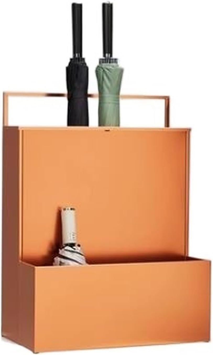 WXPGFEQ Large Capacity Umbrella Stand with Removable Drip Tray, Ideal for Home, Office, and Hotel Lobby Entryway, Commercial Grade for Easy Storage and Organization