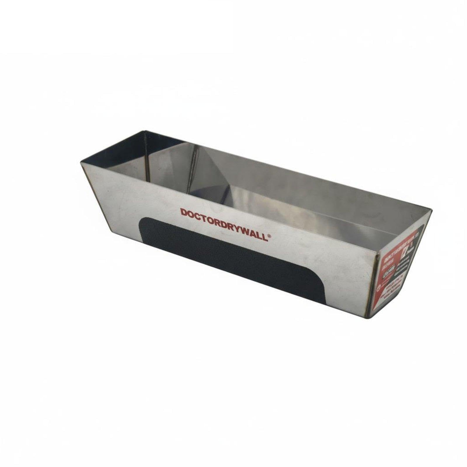 Mud Pan Rust Resistant Stainless Steel Mud Tray Simple to Clean Masonry Tray for Contractors 12inch-image-32