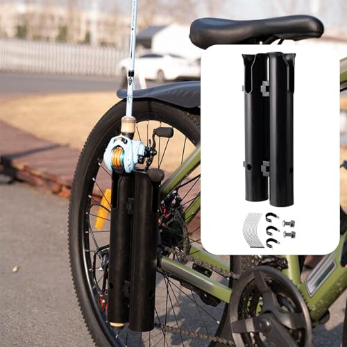 Support de canne à pêche pour vélo pour transporter vos lignes sans risque - 4