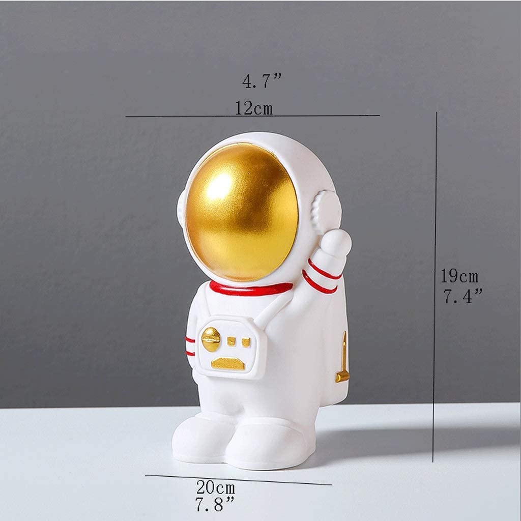 Sparschwein Spielzeug-Gummi-Astronaut-Sparschwein-Raumfahrer-Sparschwein-Dekor-Wohnzimmer-kreatives Geschenk Spardose(Standing Astronaut Model)