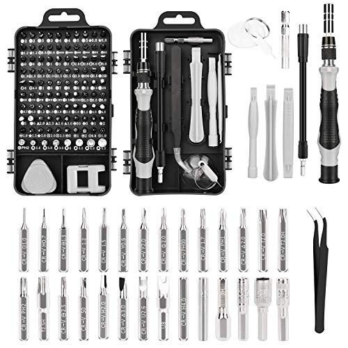 Feinmechaniker Set, Schraubendreher Set, 115 teiliges Feinmechaniker Schraubendreher Set, HIBOER Schraubendreher Set für Elektroniker, Kamerabauer, Uhrmacher, Modellbauer,Juweliere,Feinmechanike
