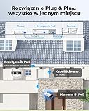 Reolink Inteligentna, Zewnętrzna Kamera Monitoringu PoE 5MP z Wykrywaniem Ludzi/Pojazdów, Pogodoodoprność IP66, Kamera CCTV IP z Slotem Karty microSD, Kamera Monitoringu z Nagrywaniem Audio RLC-510A