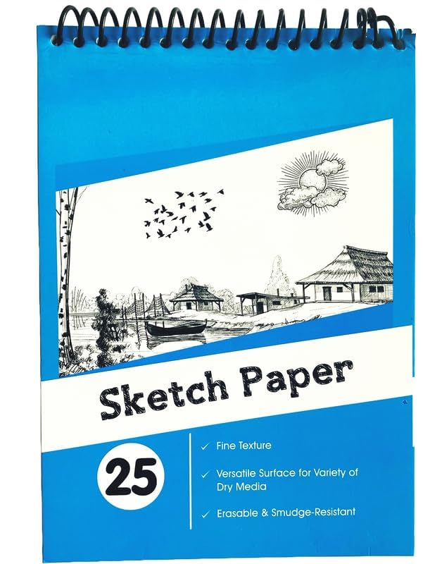 Image of Corslet Set of 13 Drawing Kit 12 Pc Drawing Pencils Set Sketch Pencil Set Sketching Kit Graphite Pencil with 25 Sheets 50 Pages A5 Sketch Book for Sketching & Shading for Artists Shading Pencils Set