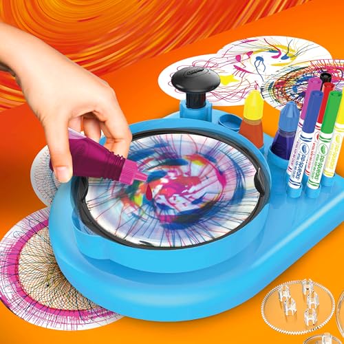 Crayola Spin & Spiral Art Station, Spin Art Machine, Arts & Crafts for Kids - image 5