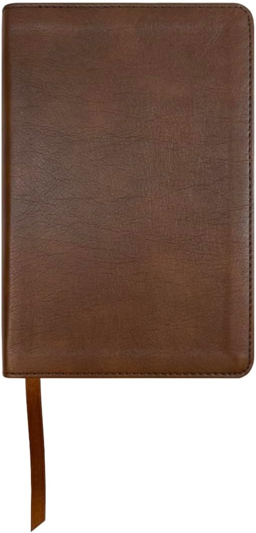 NASB Compact Text Bible, Dark Brown, Leathertex, 1995 text
