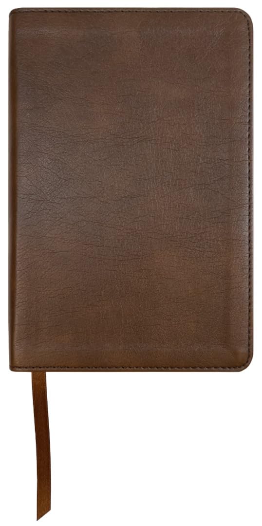 NASB Compact Text Bible, Brown, Leathertex, 1995 text