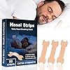 LABEHOLD Bandelettes Nasales Anti Ronflement - Bande Nasale, 60 pièces Nasal-Strips pour Sportif et Sommeil-B1