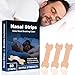 Cerotti Nasali Antirussamento - Cerotto Nasale, 60 Pezzi Cerotti-Naso, Nasal Strips per Dormire Sport immagine