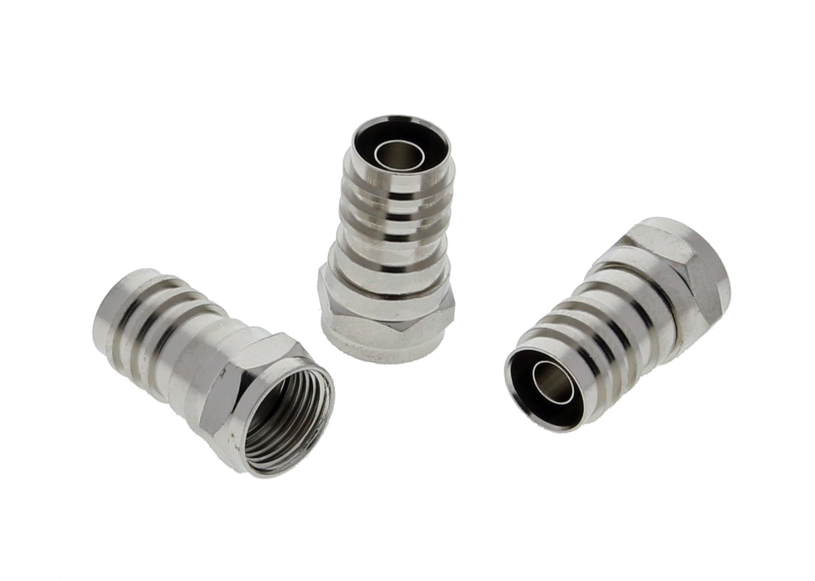 Câble coaxial RG-59 Ideal 10 fiches F antenne satellite décodeur - 8