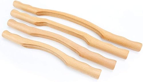 Vista 11 de EXCEART 1 juego de rodillos manuales de madera