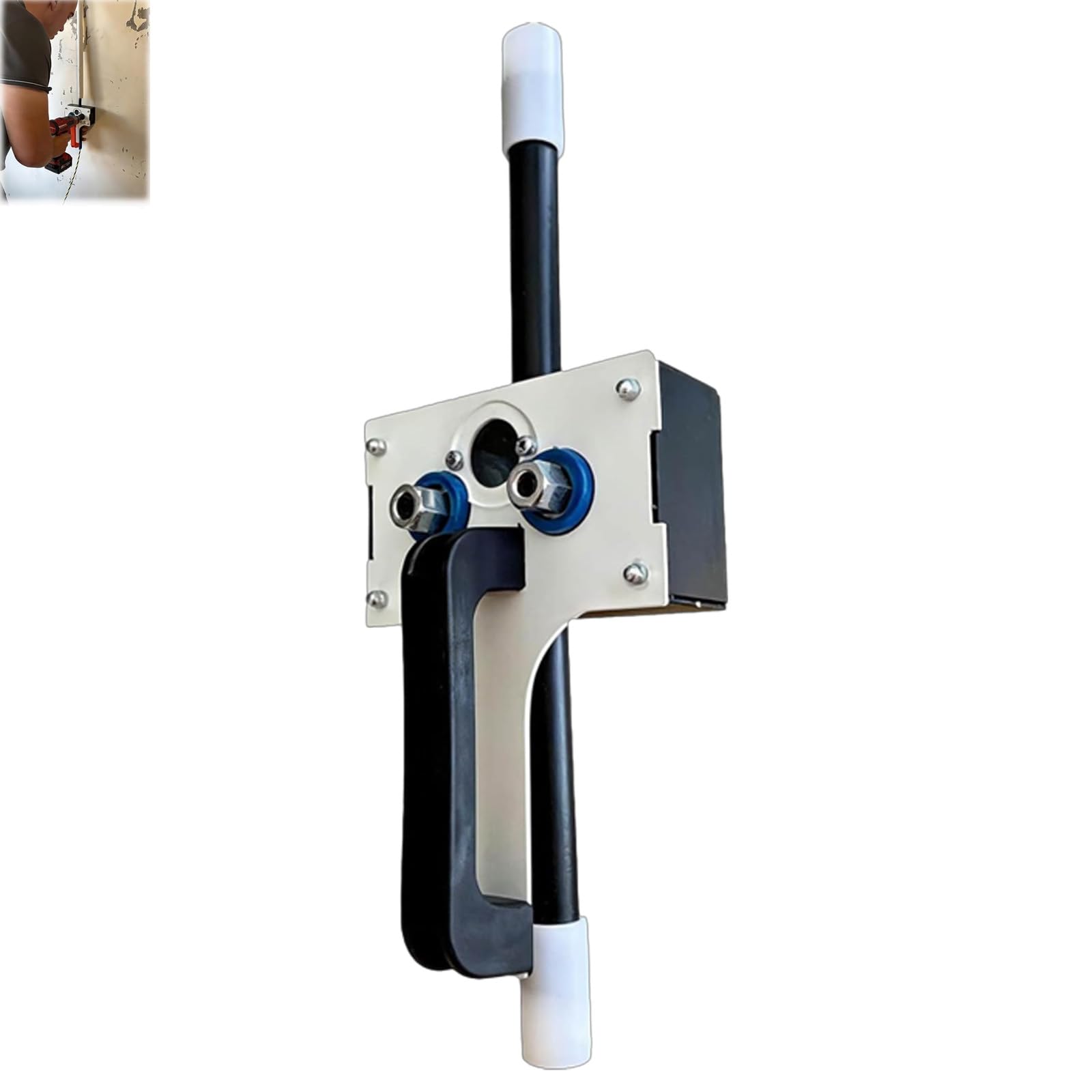 Efficient Cable Pulling Tool, Magnetic Wire Threader, Professional Electrical Wiring Aid, an Automatic Wire Threading Machine for Conduits and Walls (Black)