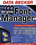 Der große Font- Manager. CD- ROM für Windows 95/98. Lädt automatisch nur die Schriften, die Sie brauchen