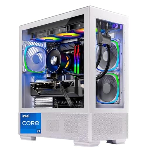 Skytech Azure Gaming PC, Intel i7 14700F 2.1 GHz, RTX 4070 Super 12GB GDDR6X, 1TB NVME Gen4, 32GB DDR5 RAM RGB, 750W Gold PSU, Wi-Fi, Win 11 Home