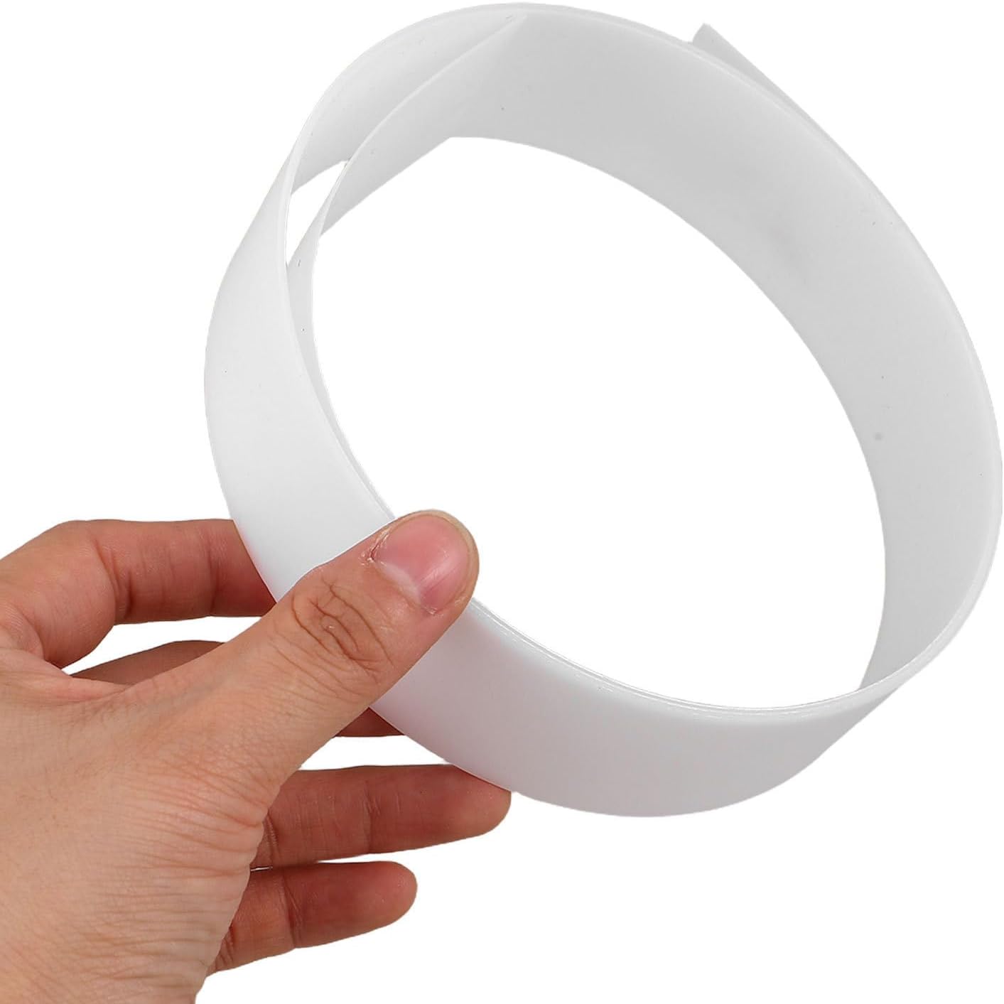 Flexible LED Diffuser Strip, White Acrylic Light Cover for DIY Installation
