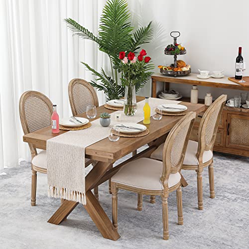 Rusticfarmhousestyletablerunnerbohothickburlaplinenwashabletablerunners72incheslongfordiningroomdecorationsdresserbedroomdecorandholidaypartycenterpiecebeige Urban Country Home Decor Rustic farmhouse style table runner boho thick burlap linen washable table runners 72 inches long for dining room decorations dresser bedroom decor and holiday party centerpiece beige urban country home decor