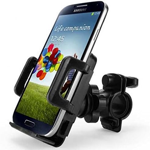 Bicycle Mount for Galaxy A10e, Handlebar Holder Bike Cradle Dock Swivel Heavy Duty Compatible with Samsung Galaxy A10e