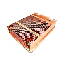 Dynatron A28 AMD EPYC, Socket SP3, Copper Heatsink with Vapor Chamber Base and Stacked Fin, for 1U Server up to CPU Power 180 Watts
